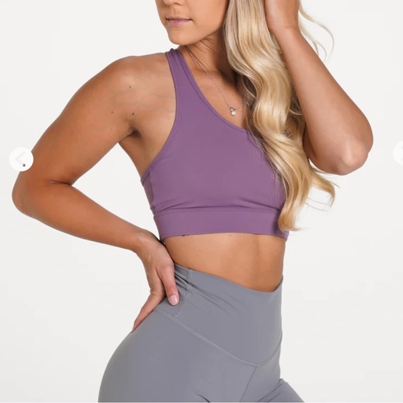 NVGTN women’s mauve purple trio bra. Size medium. Hardly worn, great condition. - Picture 2 of 5